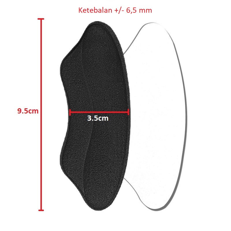 Insole Sepatu Bantalan Tempel Pelindung Tumit OSM-AS109