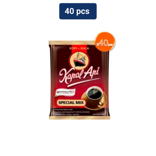 

Kapal Api Special Mix Kopi 40 x 25 gr