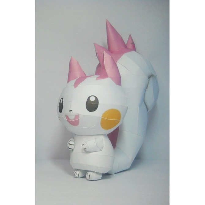 DIY Papercraft Figure Anime Pokemon Pachirisu Shiny