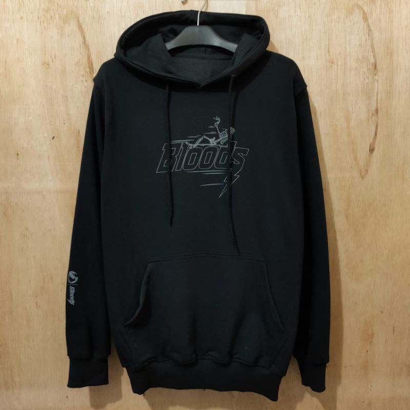 Sweater Bloods Premium Full Black Grey