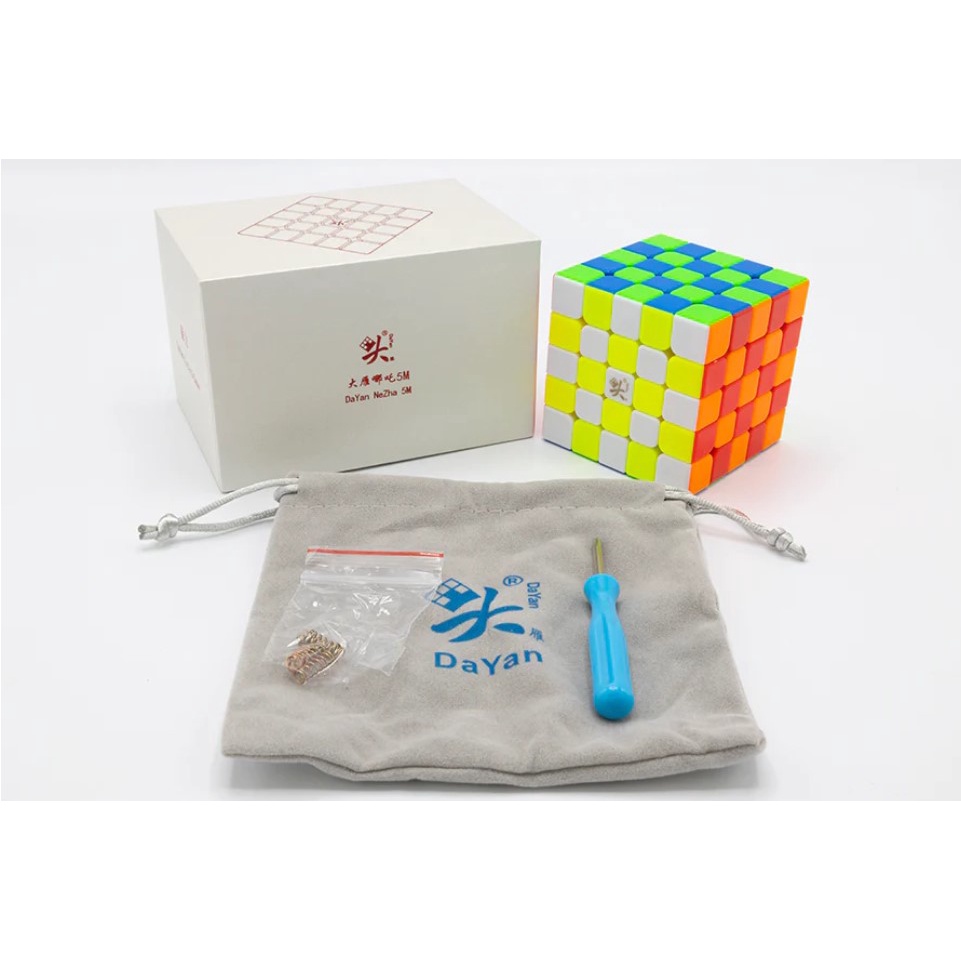 Rubik Dayan Nezha Standard 5x5 M - Magnetik - Rubiks Dayan 5x5 Baru - Berkualitas