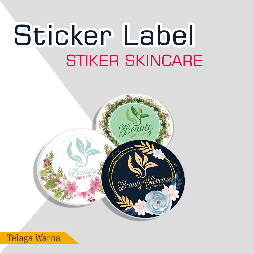 

Sticker Label, Sticker Skincare, Sticker Kemasan Skincare