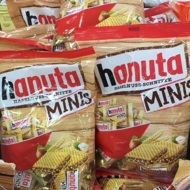 Coklat hanuta mini import singapore