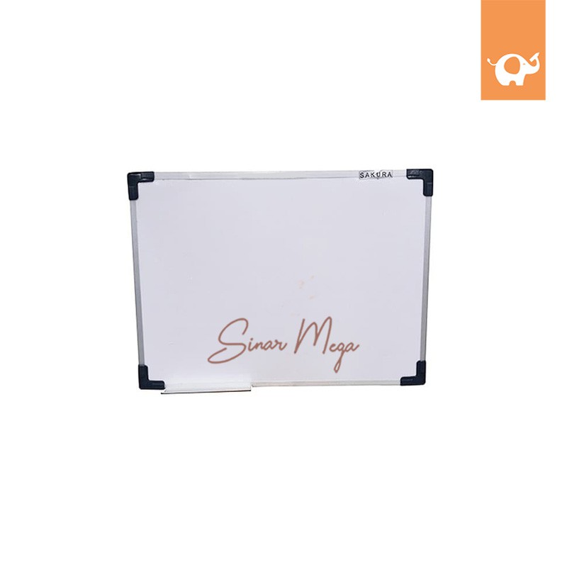 

Sakura Papan Tulis Putih Whiteboard 40x60cm Murah Berkualitas
