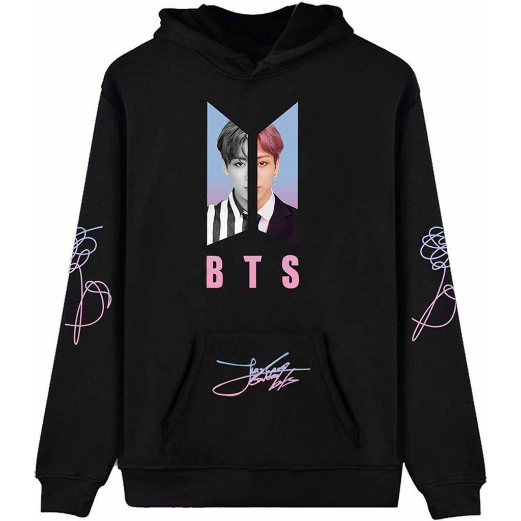 TURUN HARGA!!! SWEATER HOODIE BTS IDOL GRADIEN / SWEATER BTS KPOP KOREA JUNGKOOK V JHOPE JIMIN SUGA