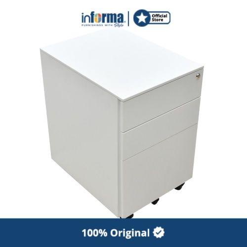 Cabinet | Informa - Lemari Besi - Metal Office Pedestal White