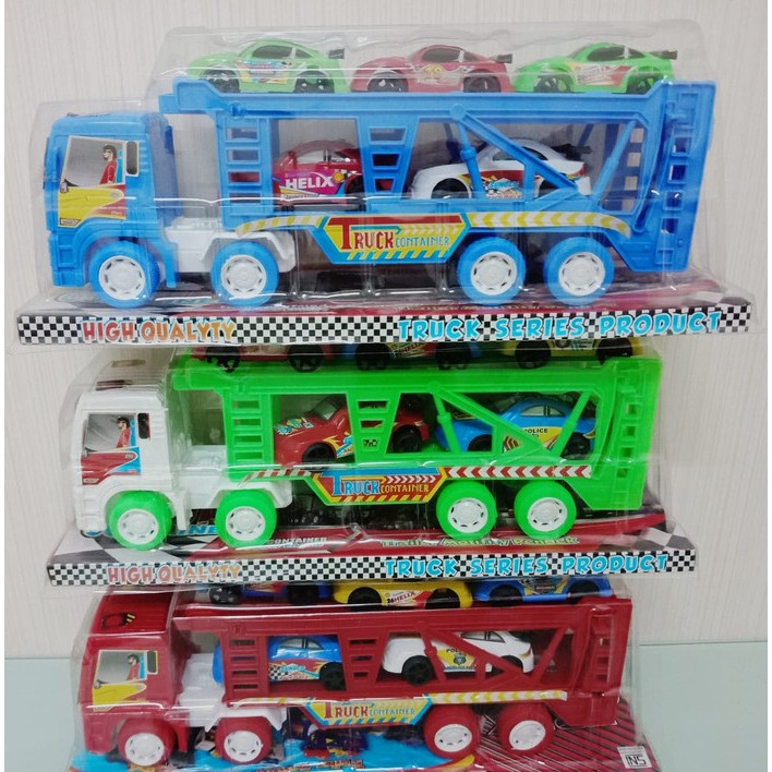 Mainan Anak Mobil Truck Kontainer Full Colour Truck