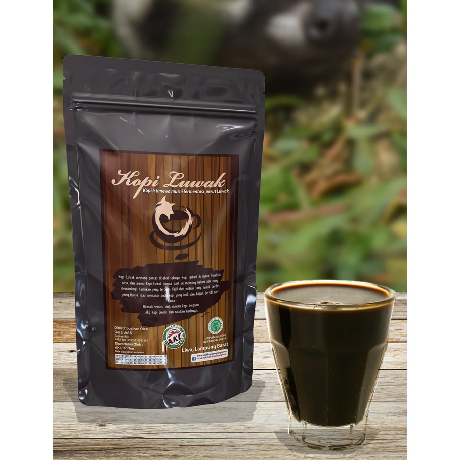 

Kopi Luwak Lampung Robusta AKL 100g - Kopi bubuk/Biji Kopi Bisa COD