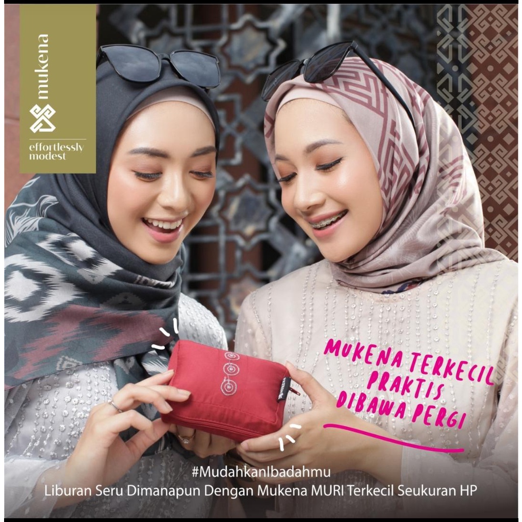 MUKENA TERKECIL MURI PETUNIA (ATAS BAWAH)