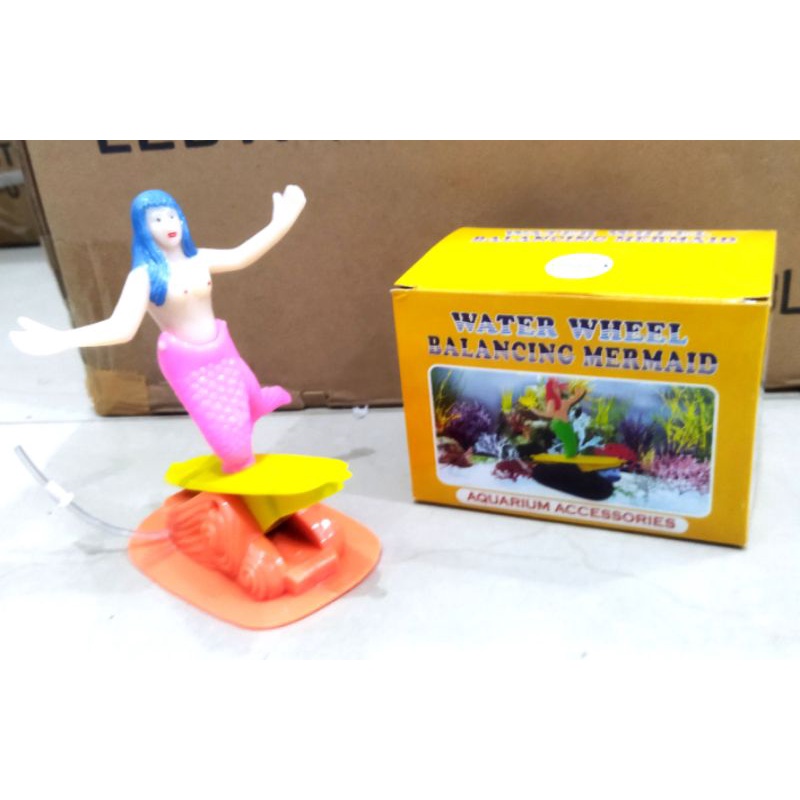 Mainan airpump udara Assesoris Aquarium Sakkai Pro Balancing Mermaid