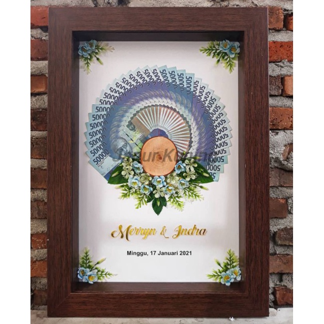 mahar nikah / mahar pernikahan / frame mahar / mahar uang