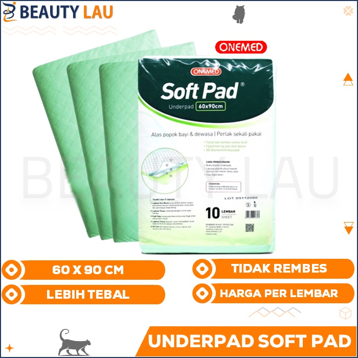 UNDERPAD KUCING ANJING SOFT PAD ONEMED 60X90 CM MURAH PEE PAD PET TOILET TRAINING TATAKAN ALAS PERLAK PIPIS KUCING ANJING