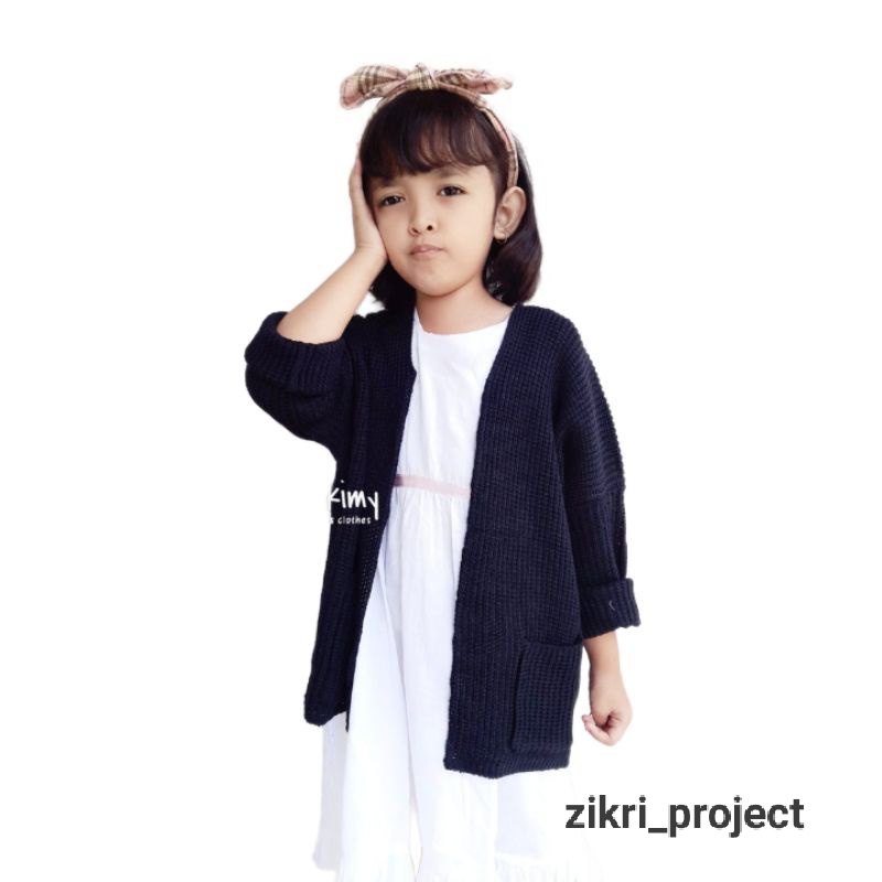 outer rajut loocy anak premium/cardigan rajut anak umur 2 sampai 5 tahun/kardigan rajut anak anak