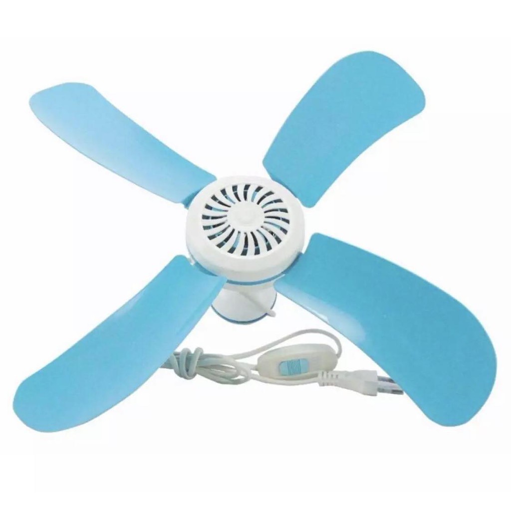 Arashi Helifan Kipas Angin Gantung 15 Watt 4 Baling-Baling Kipas Small 40 CM