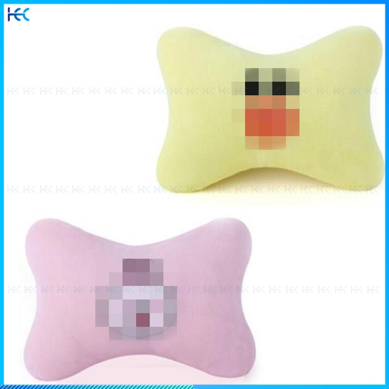 1pc Bantal Sandaran Kepalaleher Motif Kartun Untuk Kursi Mobil