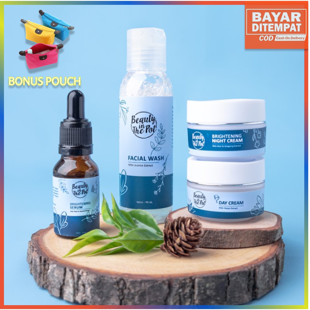 BEAUTY IN THE POT Skincare Original Resmi BPOM | Paket Kecantikan skin care glowing