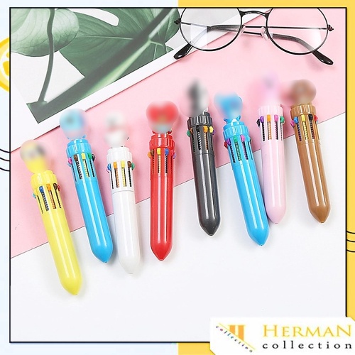 

HC Pena Karakter ARMY Mekanik 10 Warna Warni Pulpen Karakter Multi Warna Pena Cartoon Murah Import