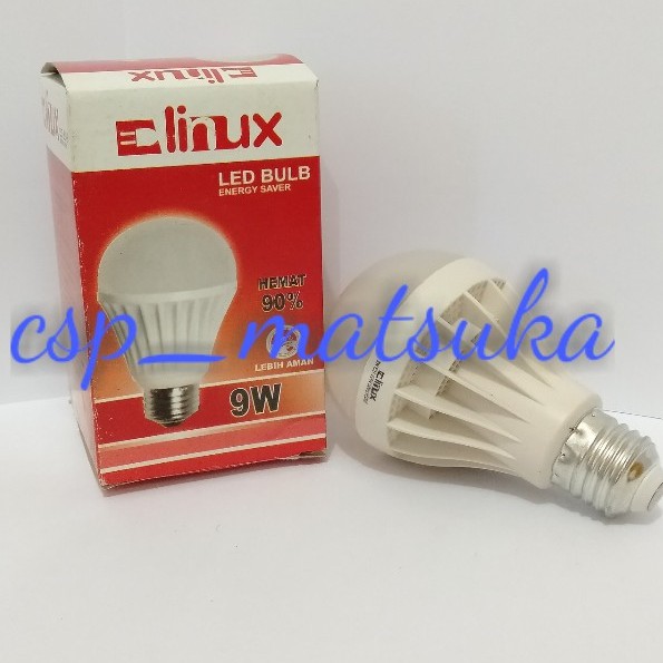 Lampu Led Bola Murah Hemat Merk Linux 3/5/7/9/12/15W