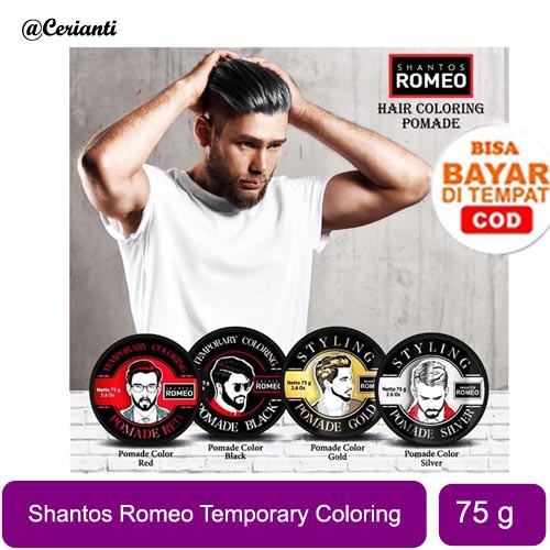 Shantos Romeo Pomade Hair Coloring 75gr