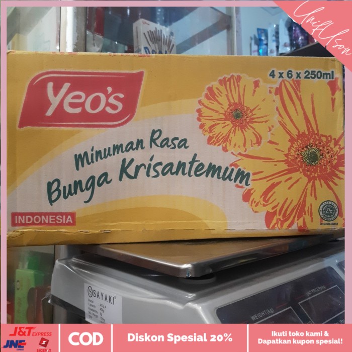 

⭐COD⭐ teh kembang kotak / yeos chrysanthemum