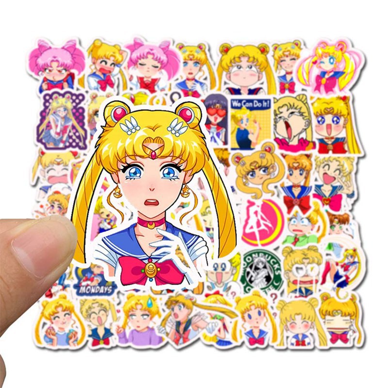 SM003 – Sticker / Stiker Anime Manga Cosplay Jepang Sailor Moon