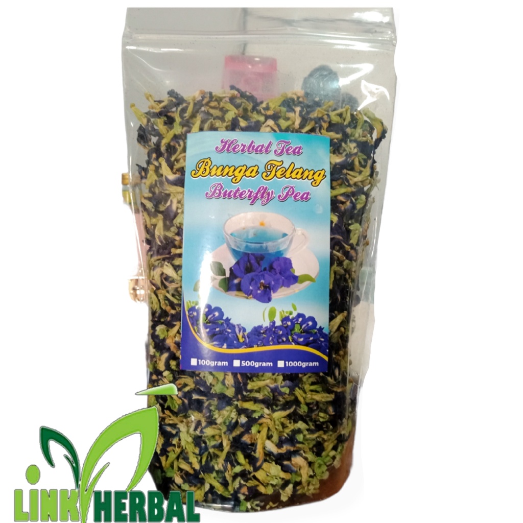 

Bunga TELANG Herbal Tea Buterfly Pea 100 gr Best Seller...!!!