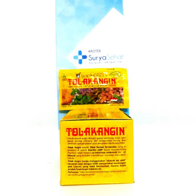 Sidomuncul TOLAK ANGIN MADU 1 BOX isi 12 sachet @ 15 ml (Obat Masuk Angin)