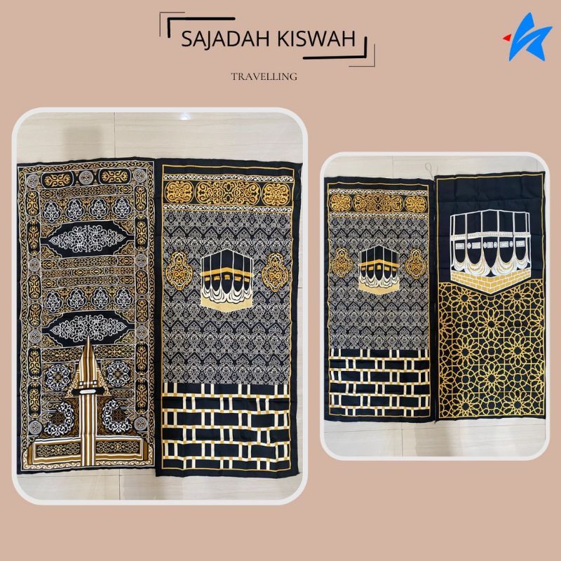 Sajadah Travel Motif Raudlah Premium