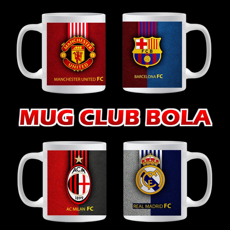 Mug Club Bola - mug sepak bola