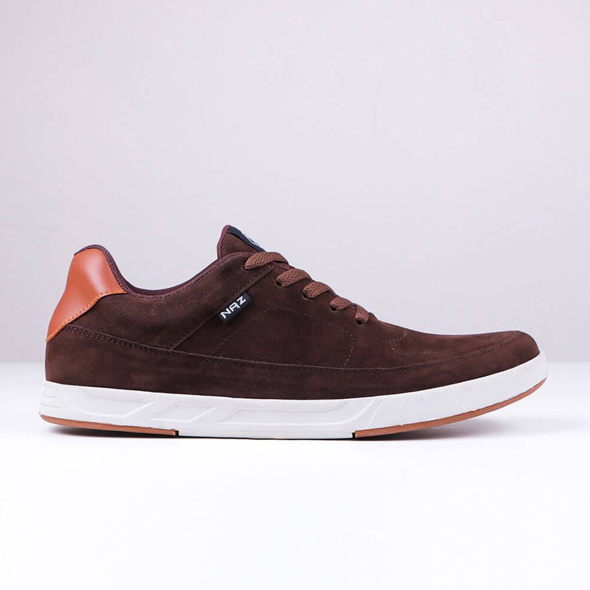 Sepatu Sneakers Pria Kasual Sneaker Jagger Sepatu Sneakers Pria Casual Original Keren Santai Lokal Cowo Cowok Coklat