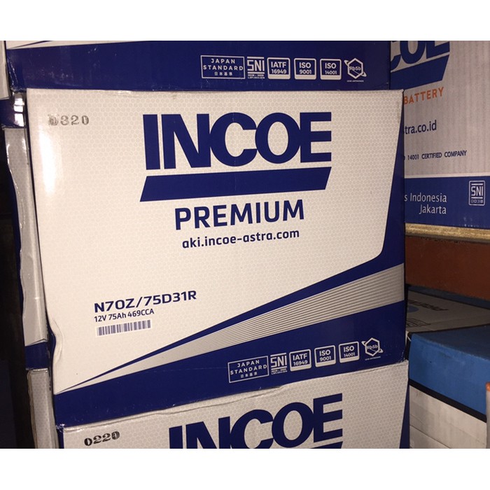 Accu / Aki Incoe Premium N70Z / N70ZL