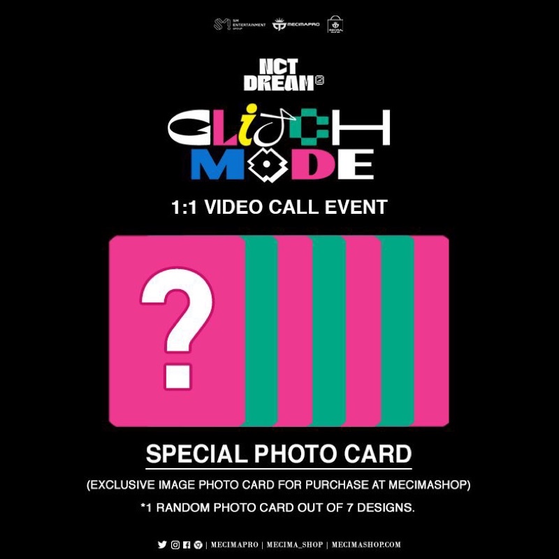 DP GLITCH MODE FANSIGN ALBUM SEALED