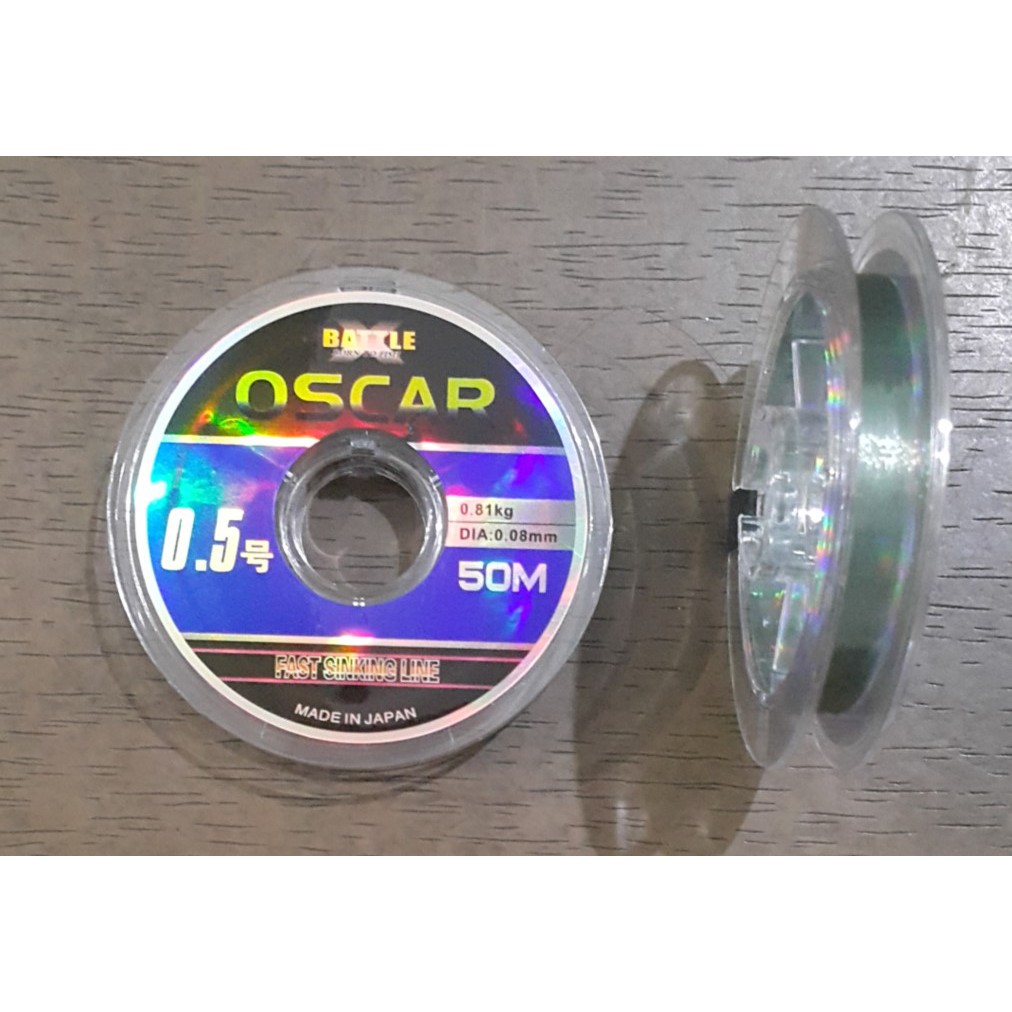Senar Battle Oscar Fast Sinking Line Senar Pancing Japan