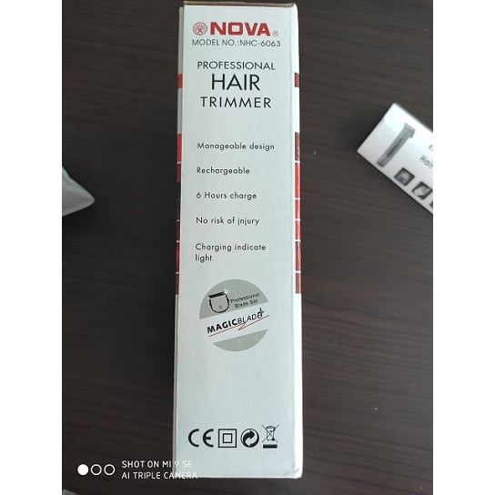 NOVA hair clipper NHC6063 2017 6063-CLPNOVA