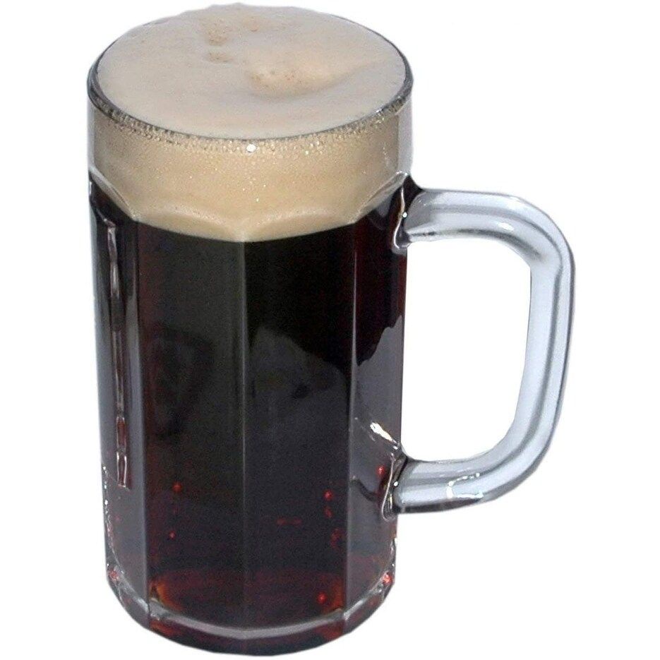 Gelas Gagang Kaca Kedaung BMF13 400ml / Gelas Bir / Gelas kaca Tebal