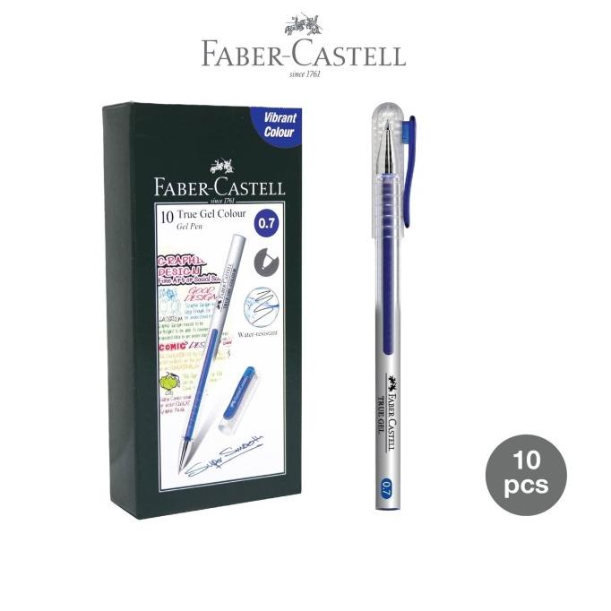 

TERBARU Faber-Castell True Gel Pen -- Blue Ink 0.7 mm/PULPEN GEL/PULPEN LUCU/PULPEN 1 PACK/PENSIL WARNA/PENSIL 2B/PENGHAPUS JOYKO/PENGHAPUS LUCU/RAUTAN PENSIL PUTAR/RAUTAN ELEKTRIK/SPIDOL WARNA/SPIDOL PERMANEN/SPIDOL WHITEBOARD/CORRECTION TAPE