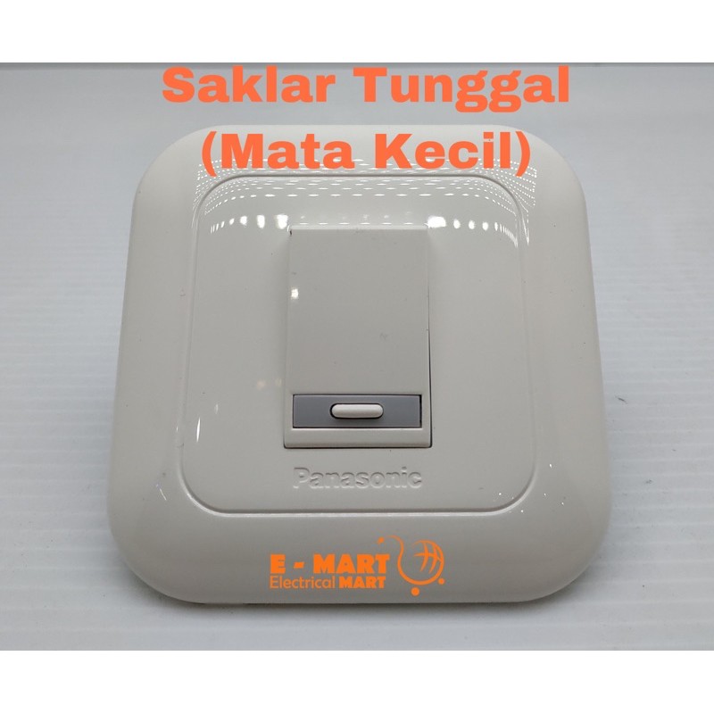 Saklar Engkel Panasonic / Switch Panasonic Engkel / Saklar Tunggal Panasonic Wide Series WEJ GROSIR