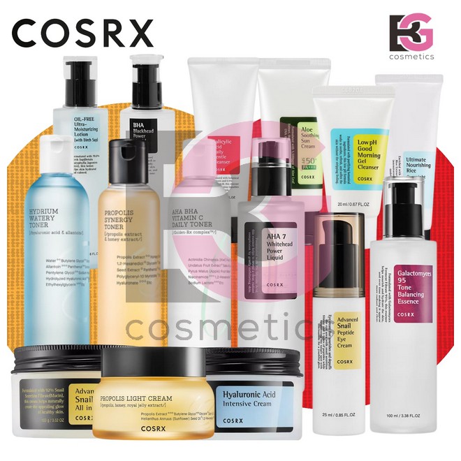 ⭐BAGUS⭐ COSRX TONER / ESSENCE / CLEANSER | Salicylic AHA BHA Galactomyces Vit C Whitehead Low Ph