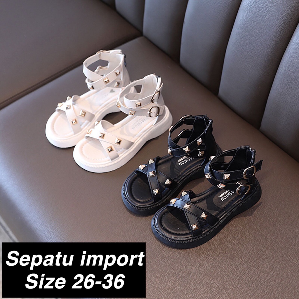 (LOLI-JKT) SP-K03 SANDAL ANAK IMPORT UNTUK CEWEK SIZE 26-36