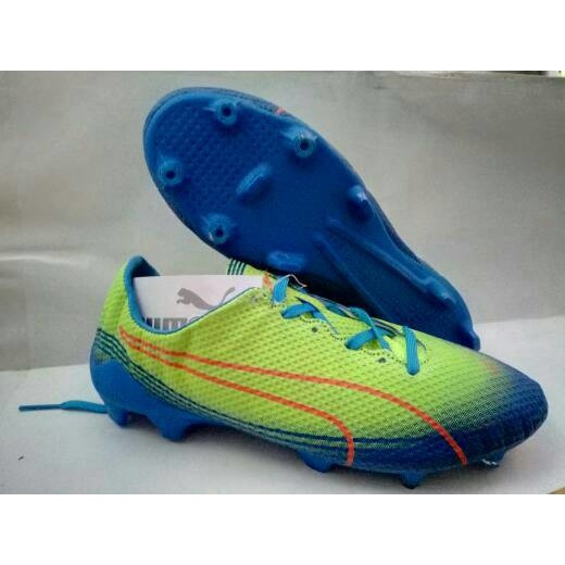 Ready  sepatu bola puma evo speed freesh stabilobiru