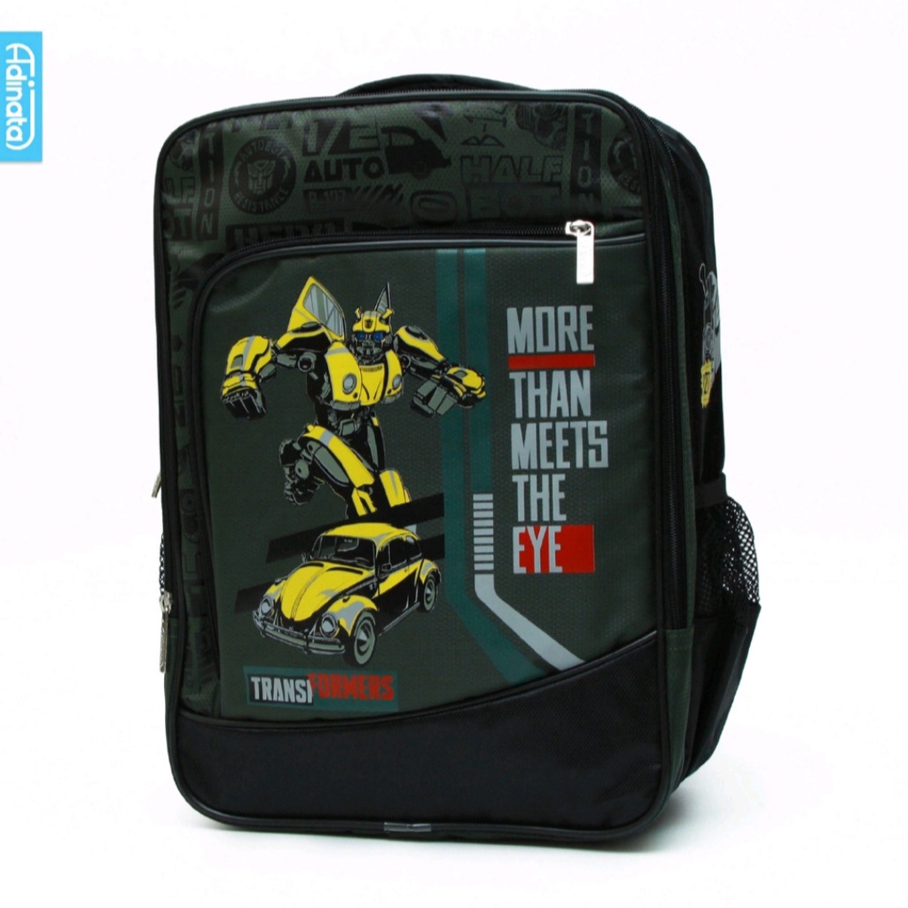 Gramedia Yogya - Adinata Transformers Bee Backpack L 1900-0181 / Tas Sekolah / Ransel Anak