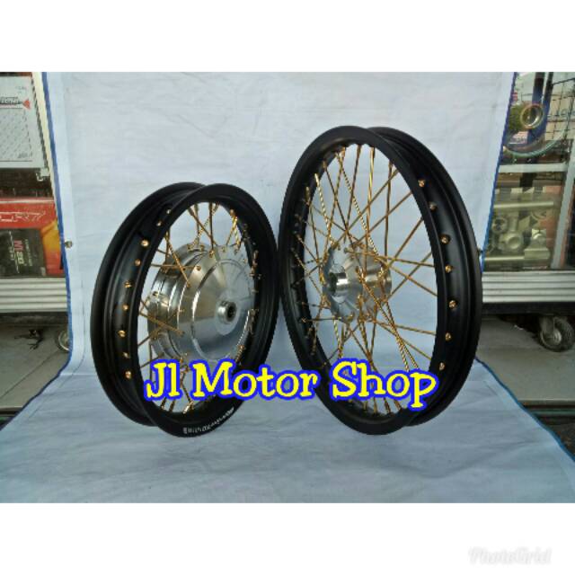 Paketan Velg Cross - Paketan Velg Trail Ring 14 -17 Matic Xride Beat Mio Vario Scoopy Mio Z M3 Dll