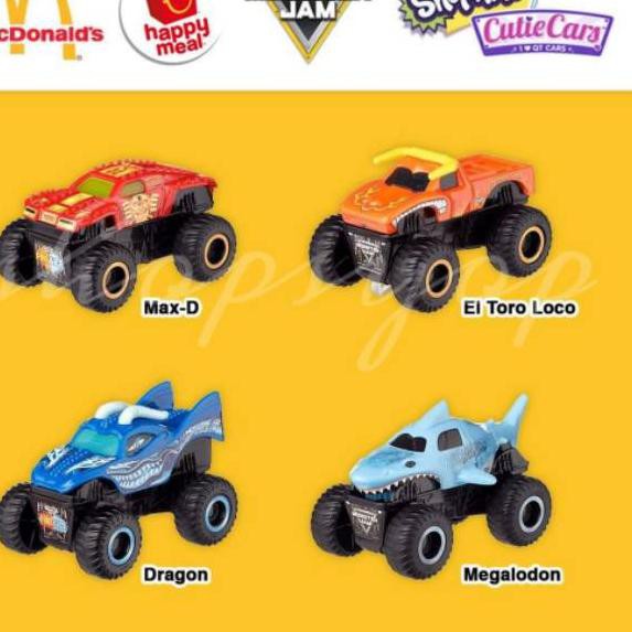 monster jam happy meal