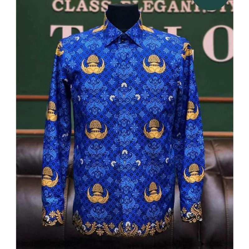 KEMEJA KORPRI MOTIF TERBARU TH 2022 full and no  furing  BAHAN ASLI KATUN PRIA DAN WANITA