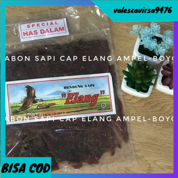 

⭐BISA COD⭐ dendeng sapi has dalam cap elang