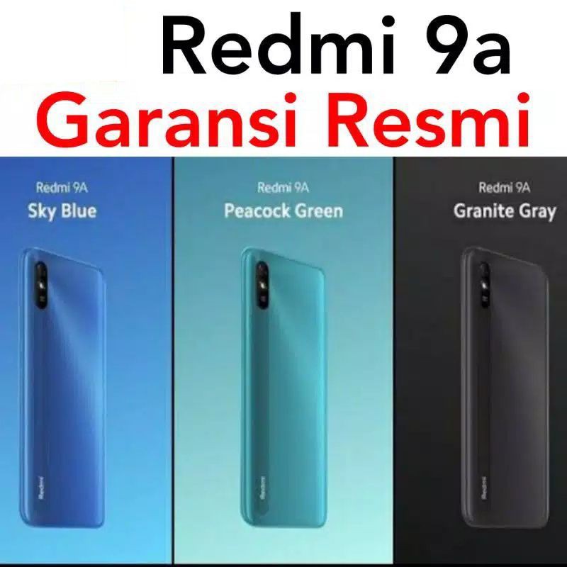 Xiaomi Redmi 9A RAM 3GB 3/32 Garansi Resmi Indonesia-0
