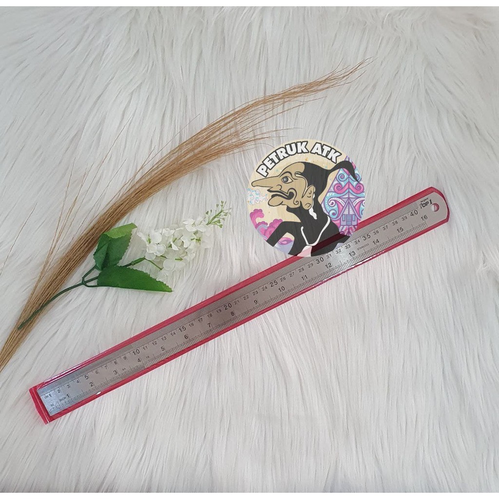 

[PCS] PENGGARIS BESI POP1 STAINLESS 40 CM*