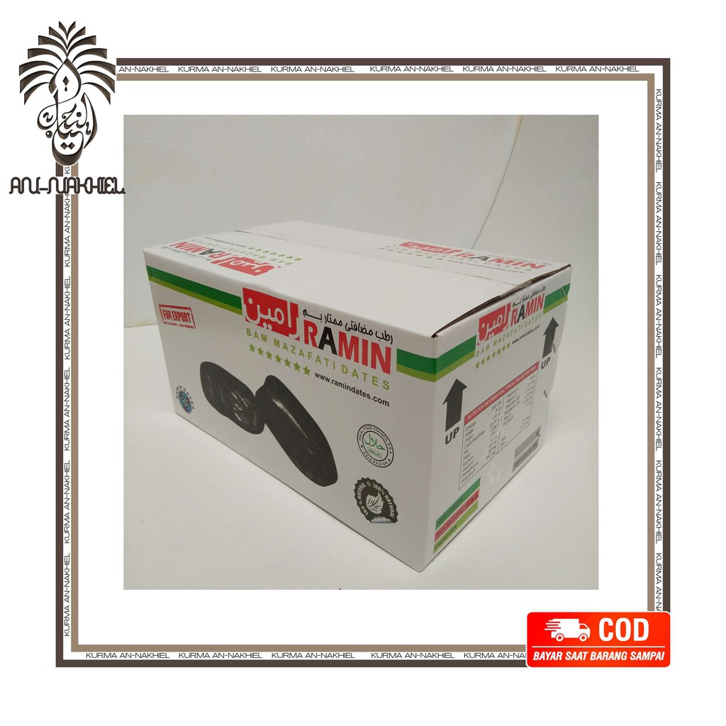 

Kurma Bam Ramin Perdus 600gr x 12 Pcs