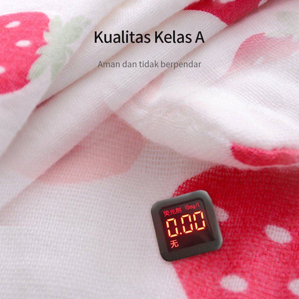 Lakhu sapu tangan bayi katun lembut/sapu tangan anak lucu 25*50cm