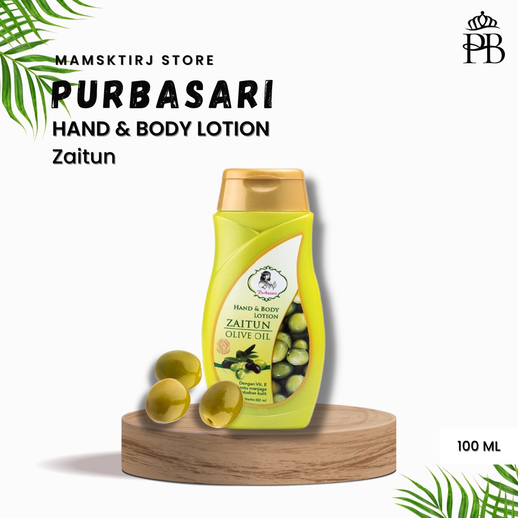 PURBASARI HAND & BODY LOTION ZAITUN